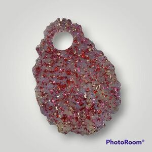 Clear Gold Leaf Tray (Z123)